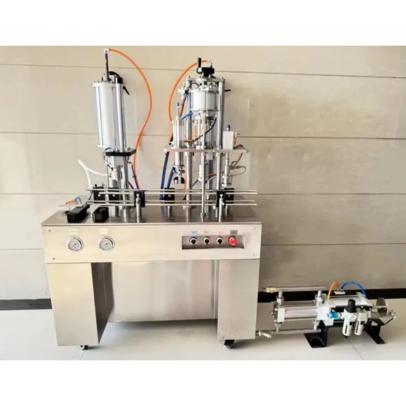 Easy Operate Aerosol Filling Machine For Pepper Spray