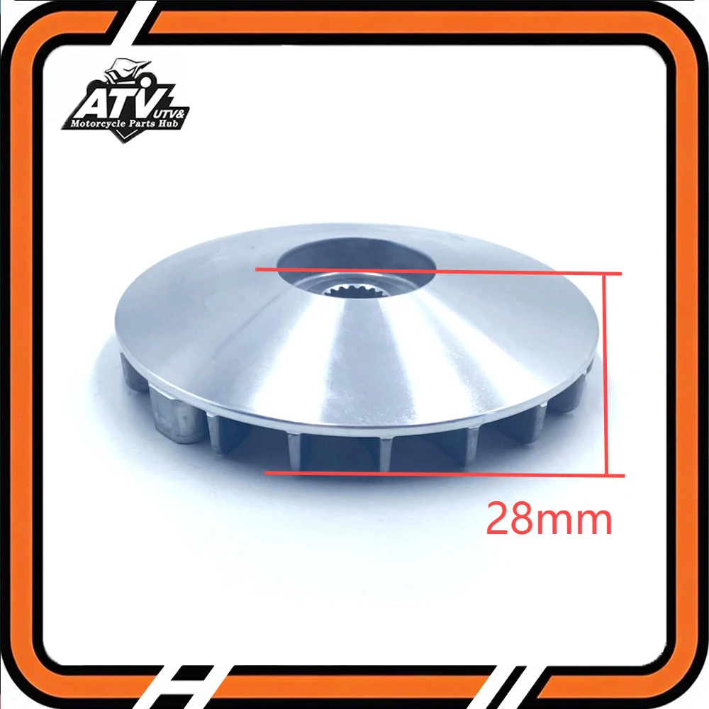 Variator Pulley Plate Fan For Stels ATV 300B Buyang Feishen 300 Yamaha Majesty YP250 FA D300 H300 G300 2.3.10.2090 LU020107 view 2