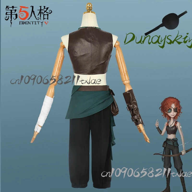 Nuovi Sopravviventi Brynhildr Vilulf Gioco Cosplay Identity V Archer Costume Cosplay Gilet Pantaloni Borsa Uniforme Vestito Vestito Del Partito per WOman