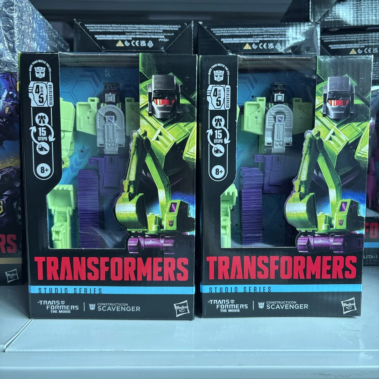 

В наличии Трансформеры Studio Series 2025 Deluxe Constructicon Scavenger TF1986 Фигурка Модель Коллекция игрушек Подарок для хобби