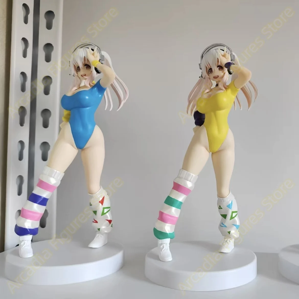[In Stock] Original Genuine FuRyu Super Sonico Cartoon Action Figure PVC Action Anime Collectible Toy Figures Desktop Gift Doll view 2