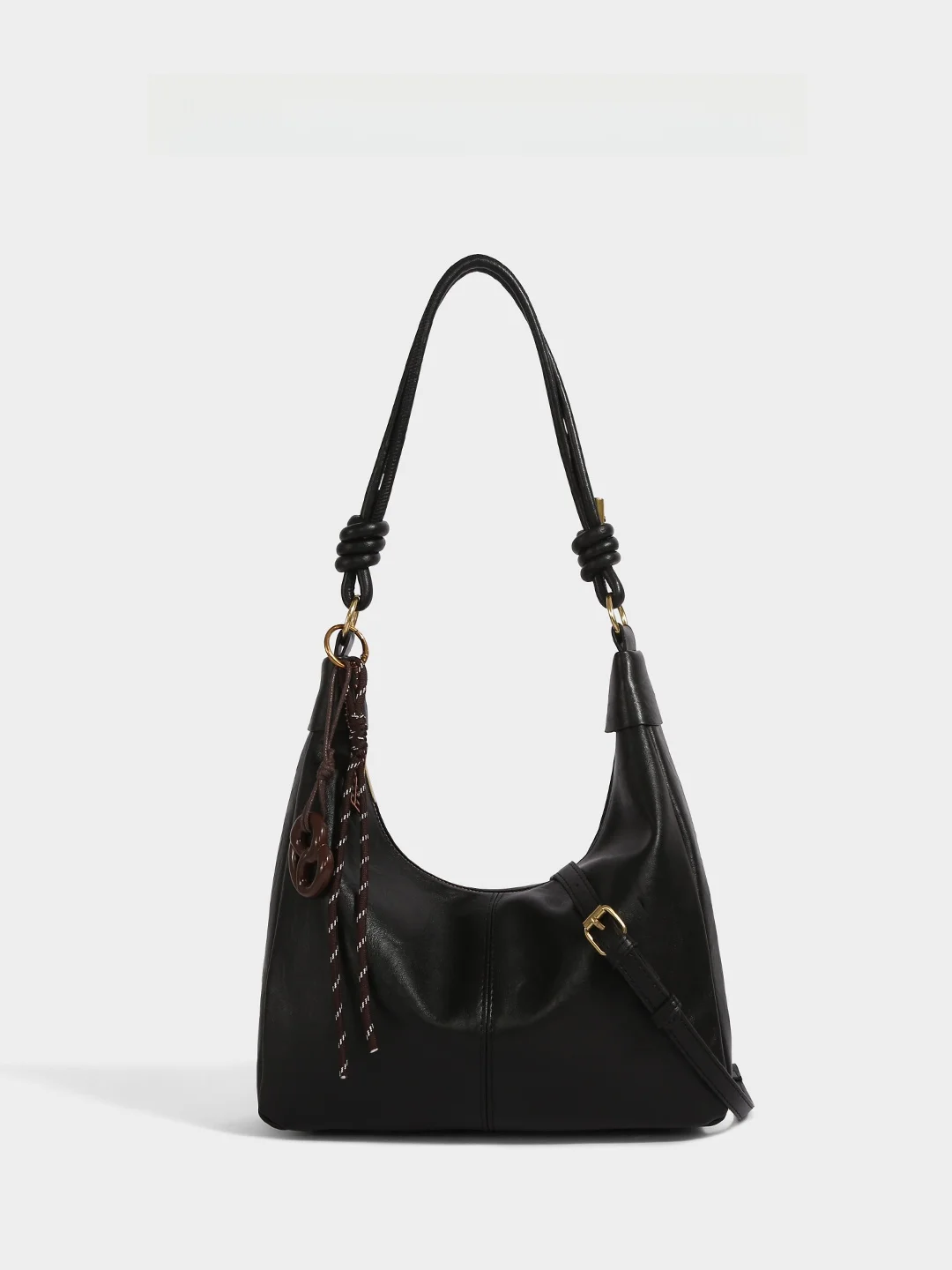 Charlkkeitty Women's Shoulder Bag Luxury Minimalist Small Square PU Leather Casual Style for Young Women in Autumn Season