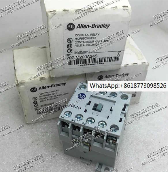 

Genuine American AB Allen Bradley Contactor 700-M220A24S AC24V in stock