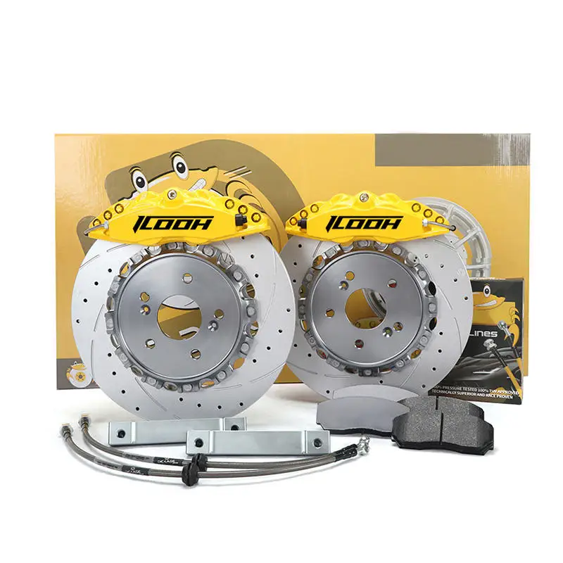 ICOOH High Performance Brake Slotted Disc Auto Brake System for Car Ford focus Jetta mk5