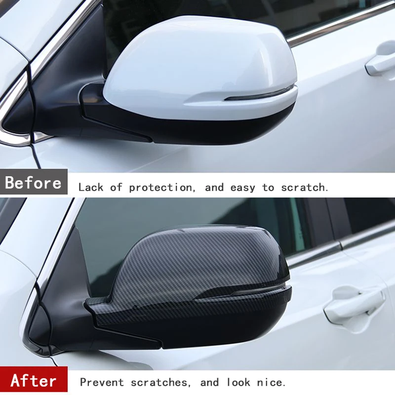 For Honda CRV CR-V CR V 2017 2018 2019 2020 2021 Side Wing Mirror Cover Rear View Overlay Trim Chrome Car Styling Accessories