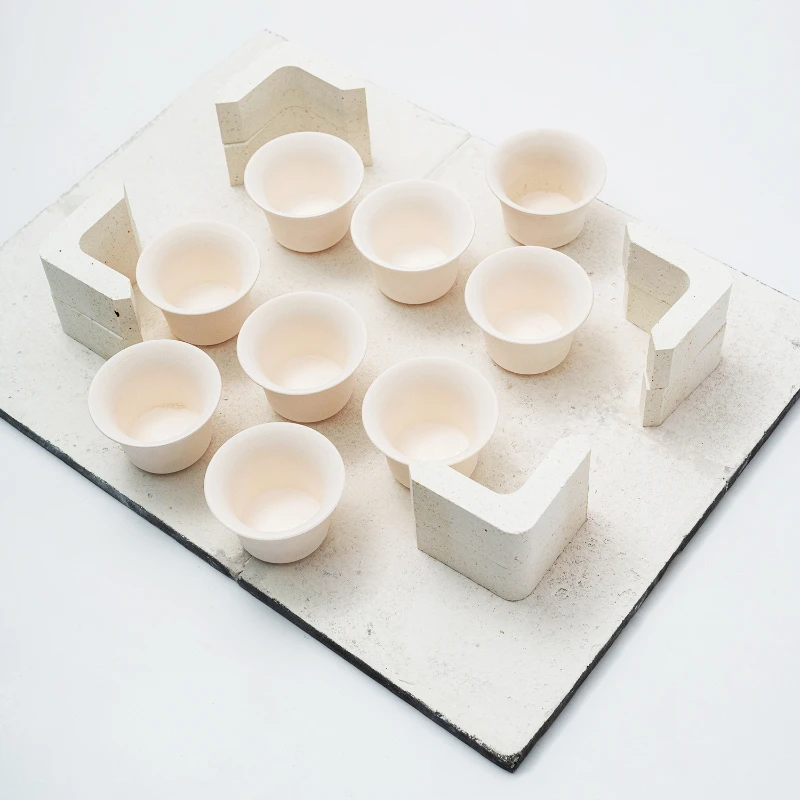 Ceramic Kiln Firing Tools L-shaped Pillar Electric Kiln Shed Plate Mullite Pillar High Temperature Resistance Pottery Tools
