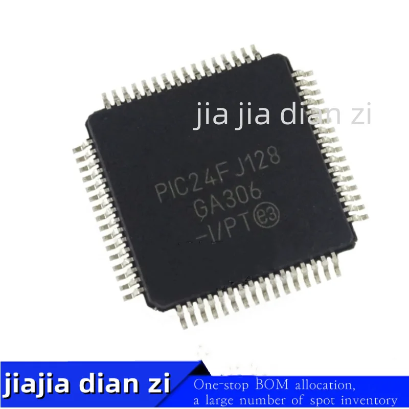 1pcs/lot PIC24FJ128-I PT PIC24FJ128 QFP44 microcontroller ic chips in stock