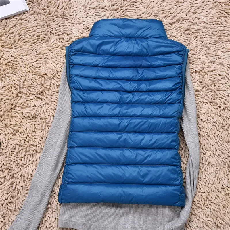 Women Vest Mandarin Collar Sleeveless Short Coat Women Jacket Waistcoat Female Chalecos Para Mujer Autumn Winter Colete Feminino