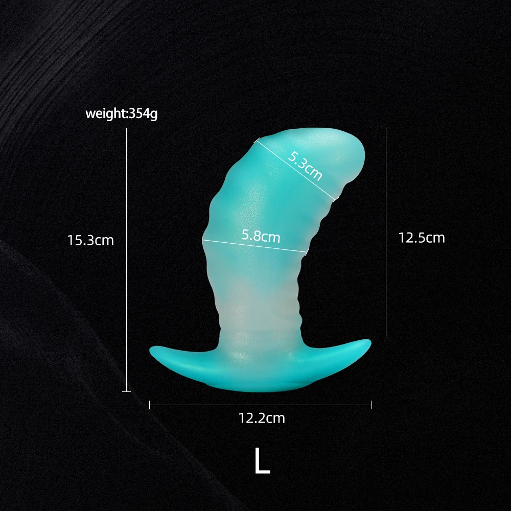 Comfortable Silicone Anal Plug Soft Anal Dilatation Sex Toy_voghion.com