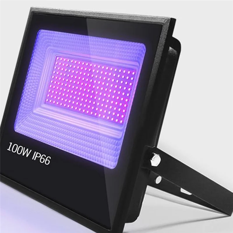 ABFY-LED Dance Light Outdoor, High Power With Plug For Glowparty Blacklight Flood Light