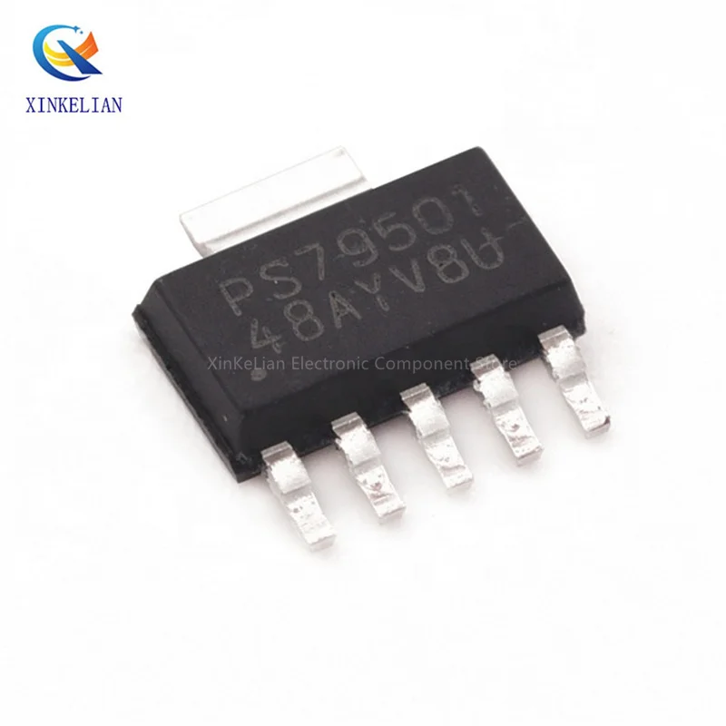 1 PCS Original SMD TPS79501DCQR SOT-223-6 500mA Low Dropout Linear Voltage Regulator for Receiver Cordless Phone