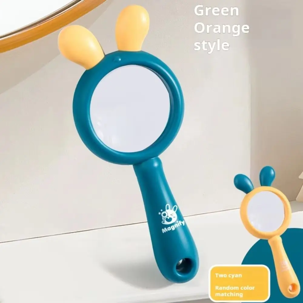 3X Magnification Reading Glass Mini Pocket Size Cartoon Design Magnifying Glass HD Optical High Magnifying Optical Lenses