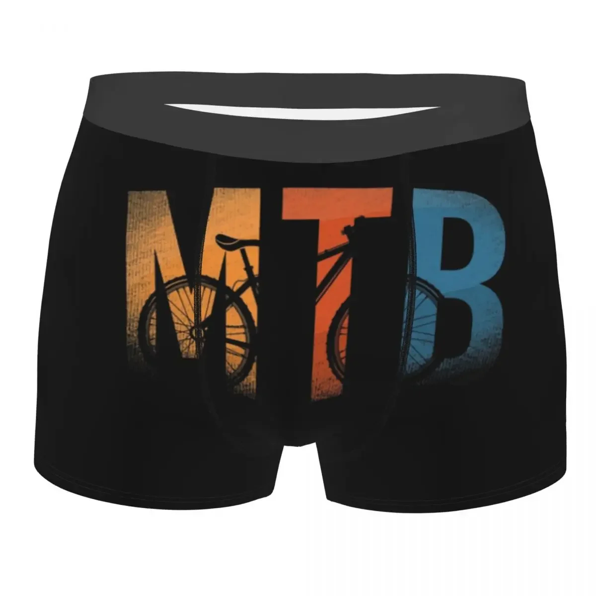 Custom MTB Bicycle Underwear Men Breathable Mountain Bike Boxer Briefs Shorts Panties Soft Underpants For Homme