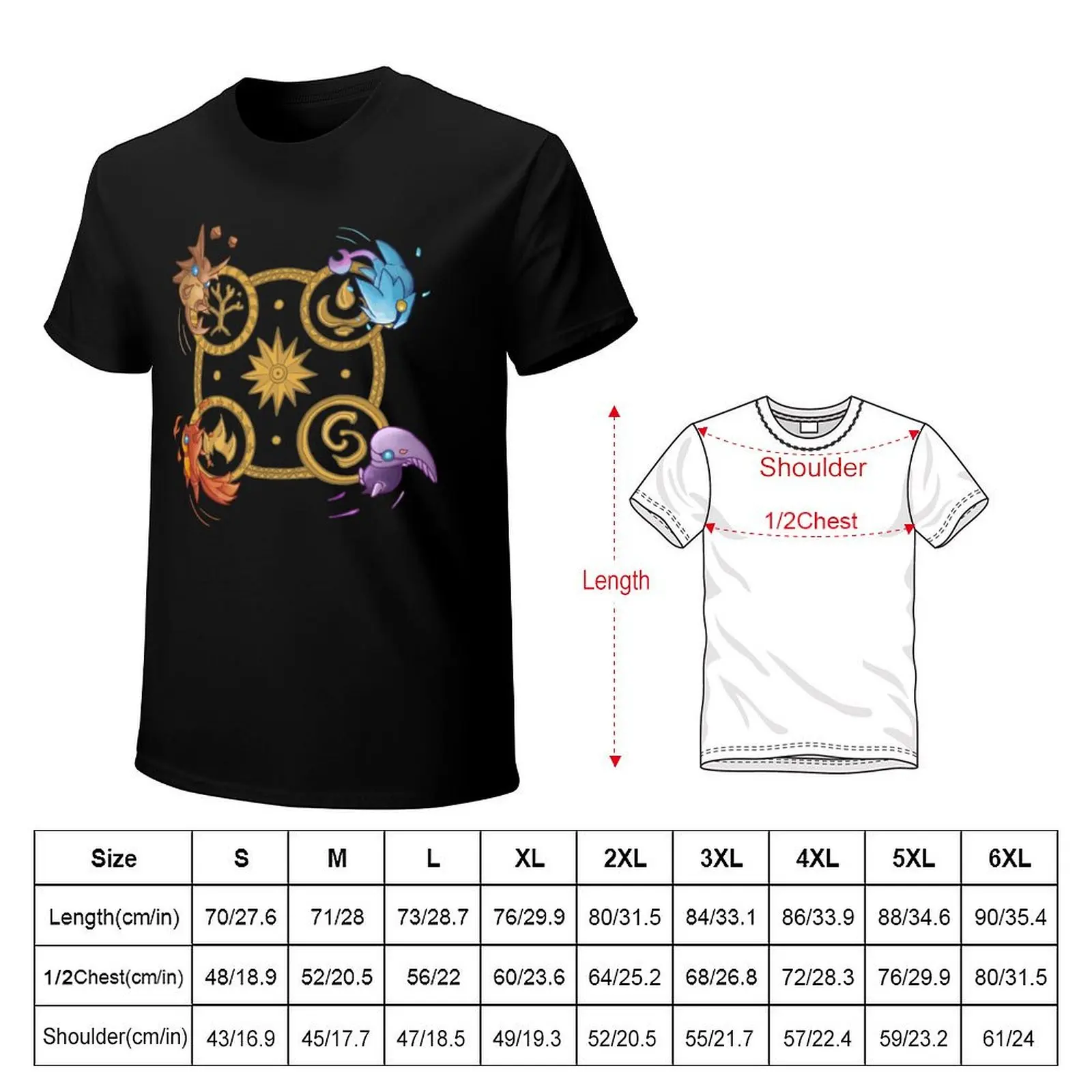 Elemental Stars are here T-Shirt Thanksgiving Casual Tee
