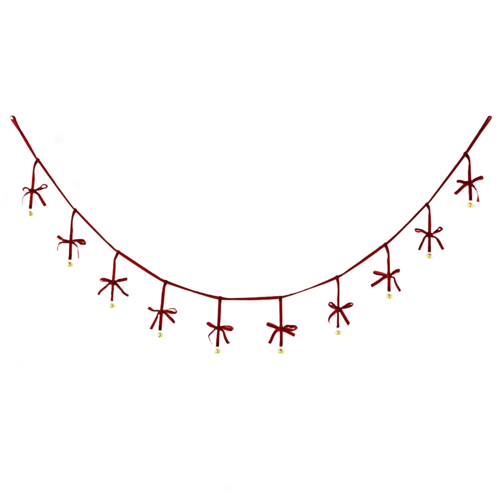 

Christmas Celebrations Light Brown Bell Ornaments Charming Bell Accents Decor Festive Accents Light Green Shade