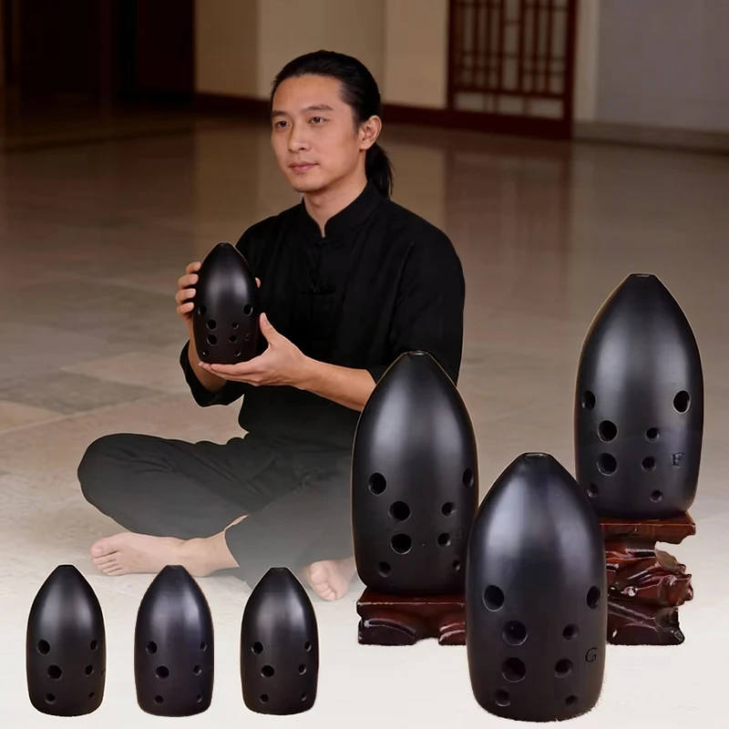 

Винтажная керамическая окарина с 8/10 отверстиями, в тональности F/G, профессиональный духовой инструмент для взрослых и детей, для музыкального образования и практики.