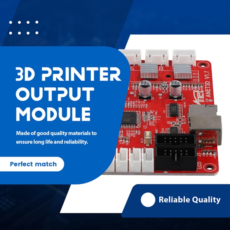 3D Printer Motherboard Output Module Motherboard Module Is Used For Anet A8 Plus Motherboard Module Printer Motherboard