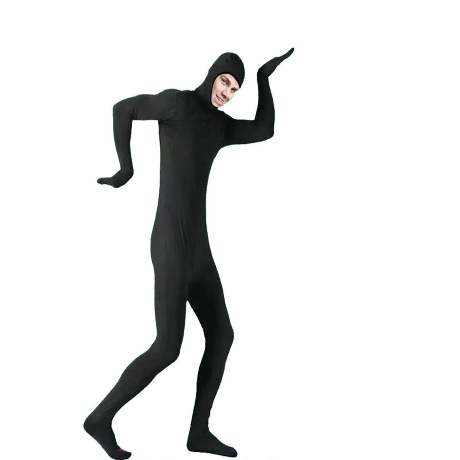 بدلة Zentai التأثيرية يوتار ملابس داخلية كاملة بدلة شاشة خضراء أزياء الهالوين بدلات ضيقة قطعة واحدة بدلة Catsuit جديدة