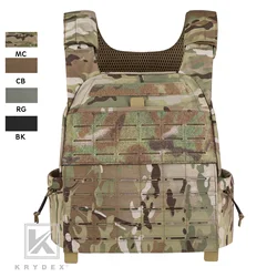 KRYDEX Laser MOLLE Tactical 30KG Trainer Training Weighted Men Vest Plate Carrier For Outdoor Hunting Combat Protective Vest