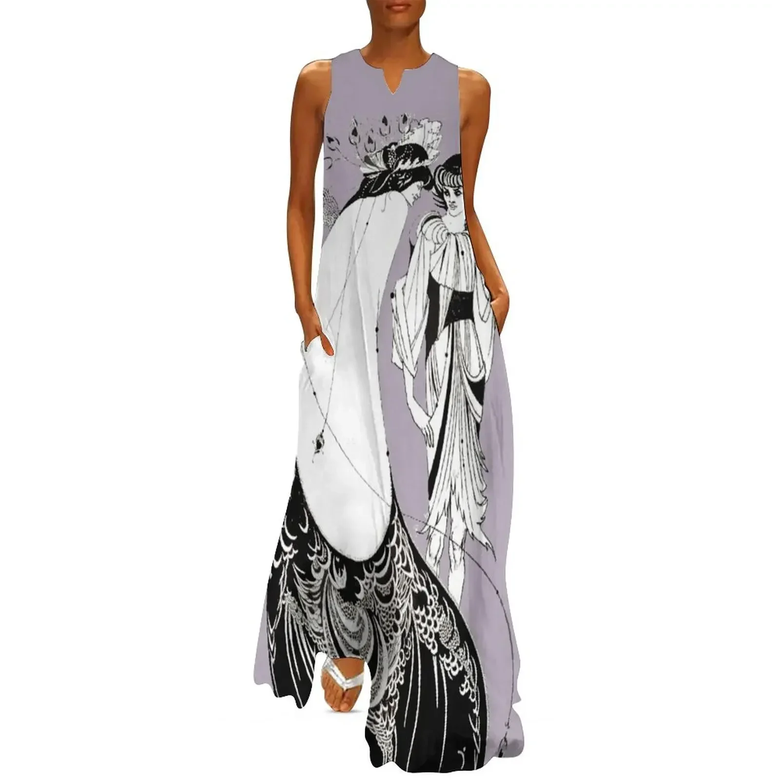

Aubrey Beardsley - The Peacock Skirt Long Dress summer dresses summer outfits for women 2025 dress for woman Dress
