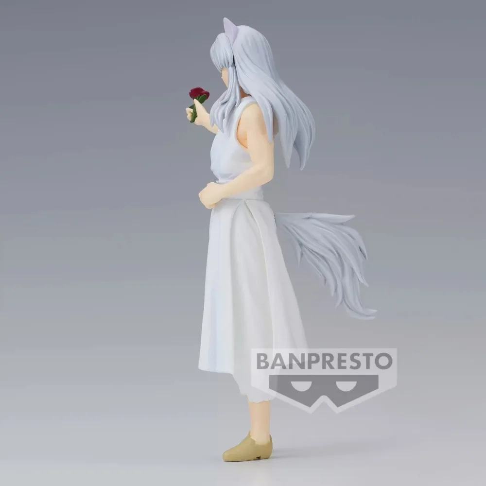 Original genuíno bandai banpresto dxf yuyu hakusho kurama e youko kurama pvc figura modelo anime desktop ornamento brinquedo presente
