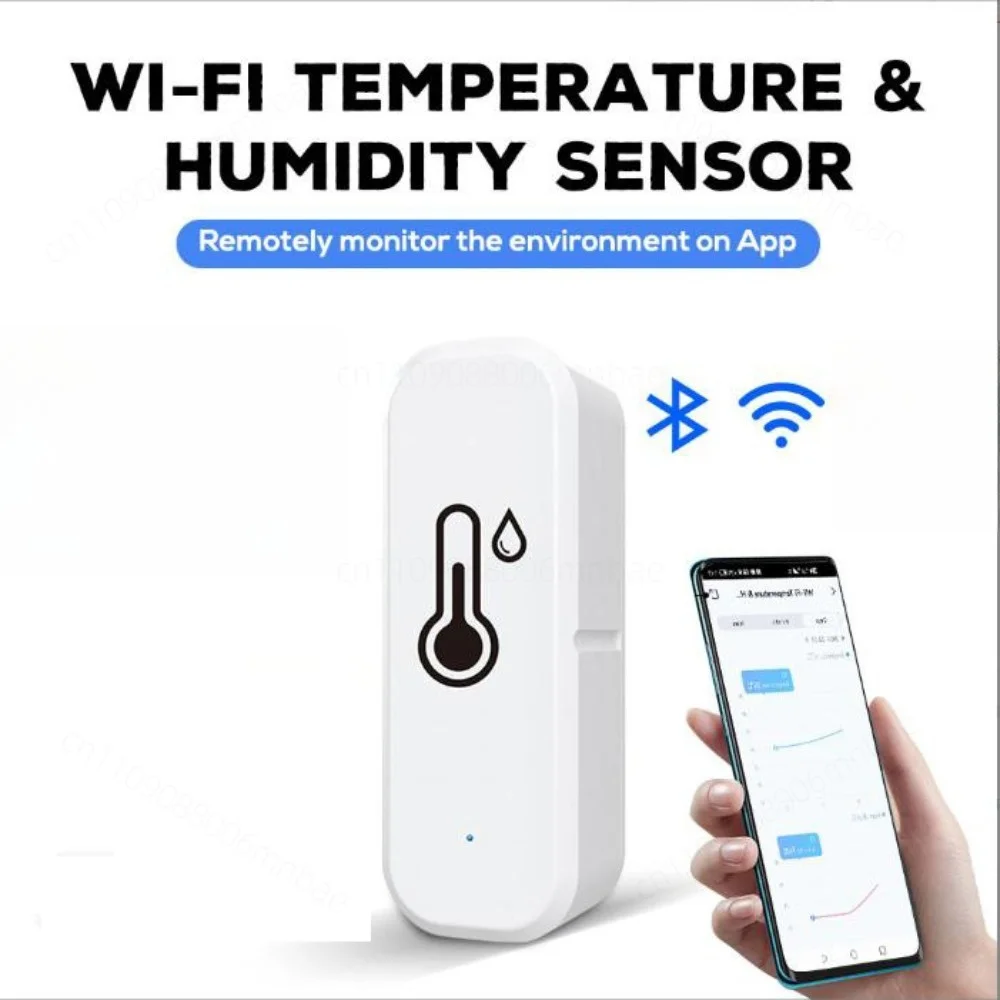 WIFI Bluetooth temperature and humidity sensor detector indoor WIFI temperature and humidity meter sensor