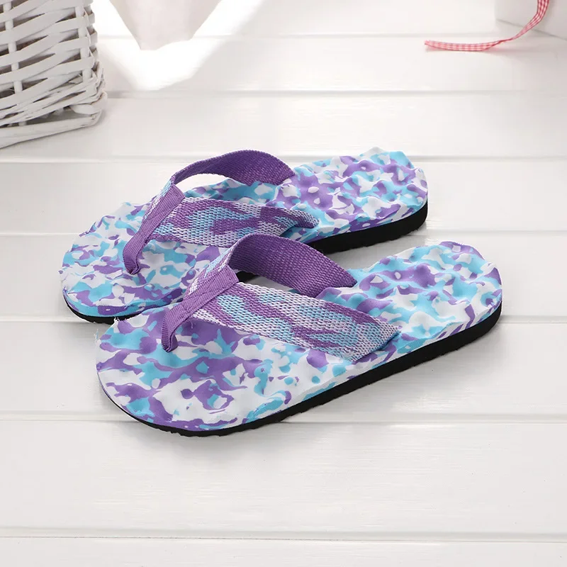 Summer Slippers Women Casual Massage Durable Flip Flops Beach Sandals Female Flat Shoes Lady Room Slippers Footwear Slides