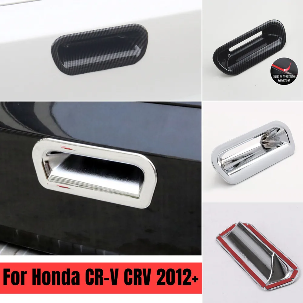 

ABS Chrome Car Tail Trunk Rear Door Handle Bowl Cover Trim For Honda CR-V CRV Auto Styling Accessories 2012 2013 2014 2015 2016