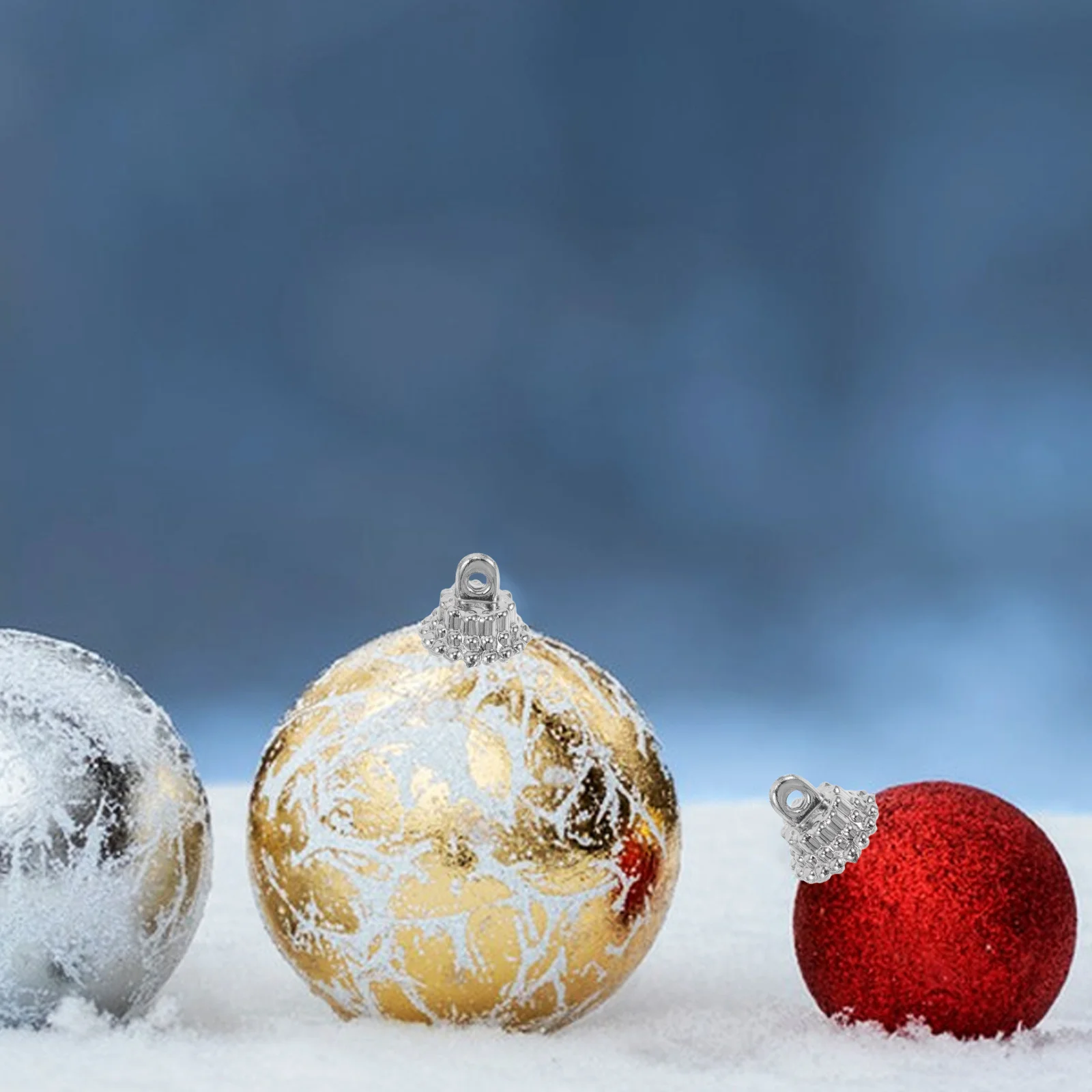 

100pcs Foam Decoration Hanging Caps For Disco Balls Craft Ornament Supplies Replacement Toppers Party Bar Dance Hall Decor