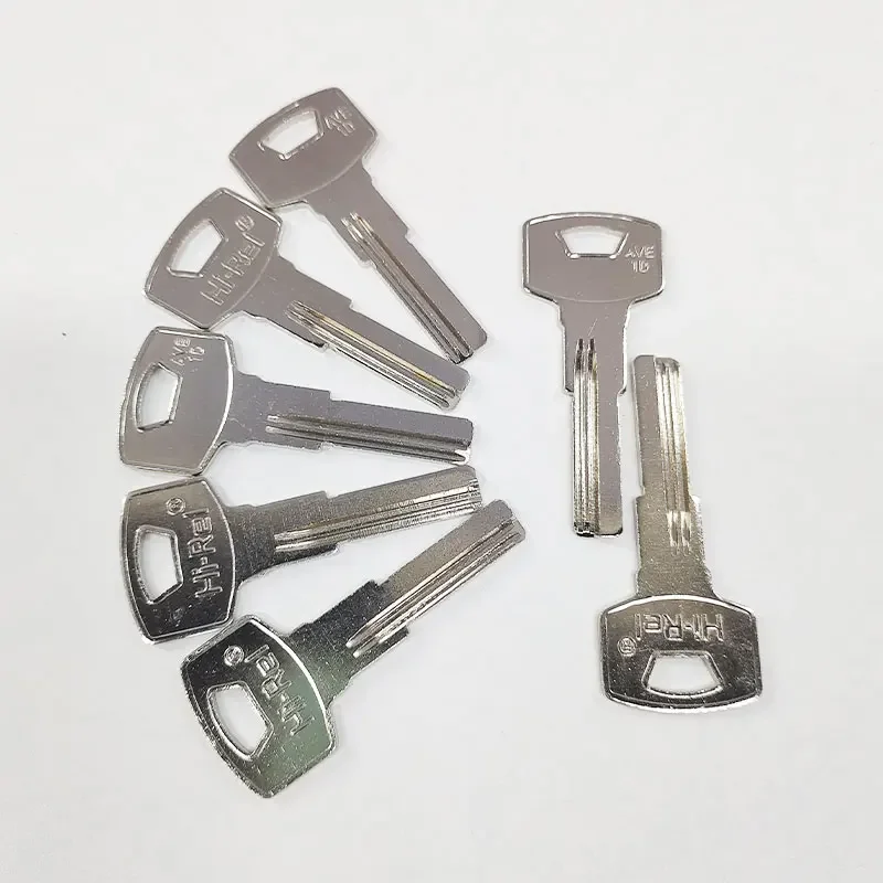 5/10/50/100 Pcs Hi-Rel AVE-1D Door Key Blanks Locksmith заготовки ключей двери llave en blanco casa Copper Empty House Home