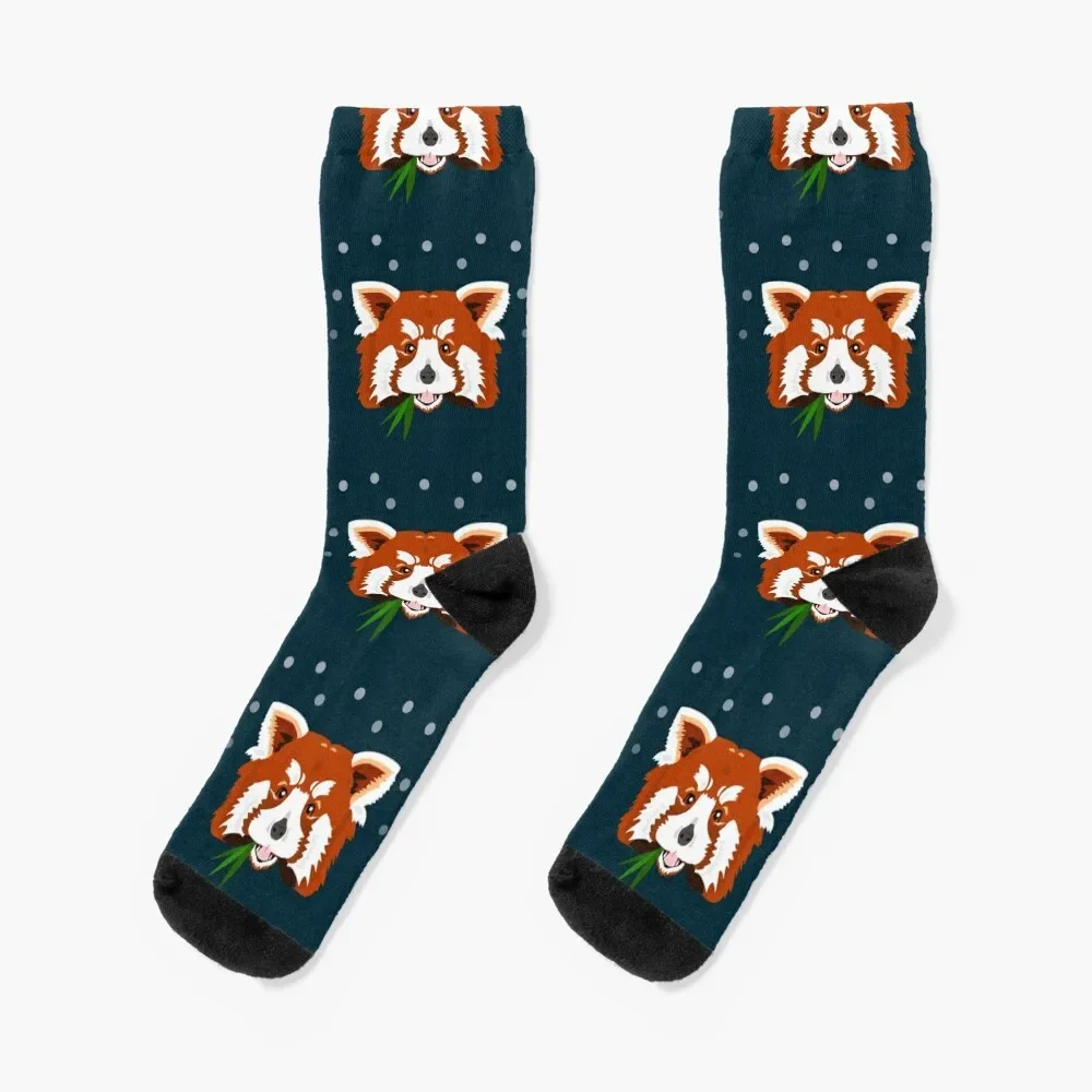 Rascal Red Panda Socks custom sports winter gifts moving stockings Socks Girl Men's