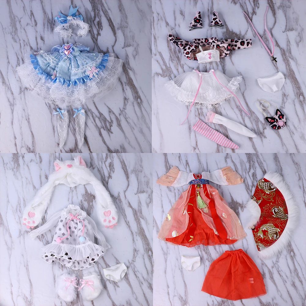 Boneca BJD Anjo Pequeno 28cm DBS ICY Oferta Especial Acessórios de Roupa SD Brinquedo Presente para Meninas