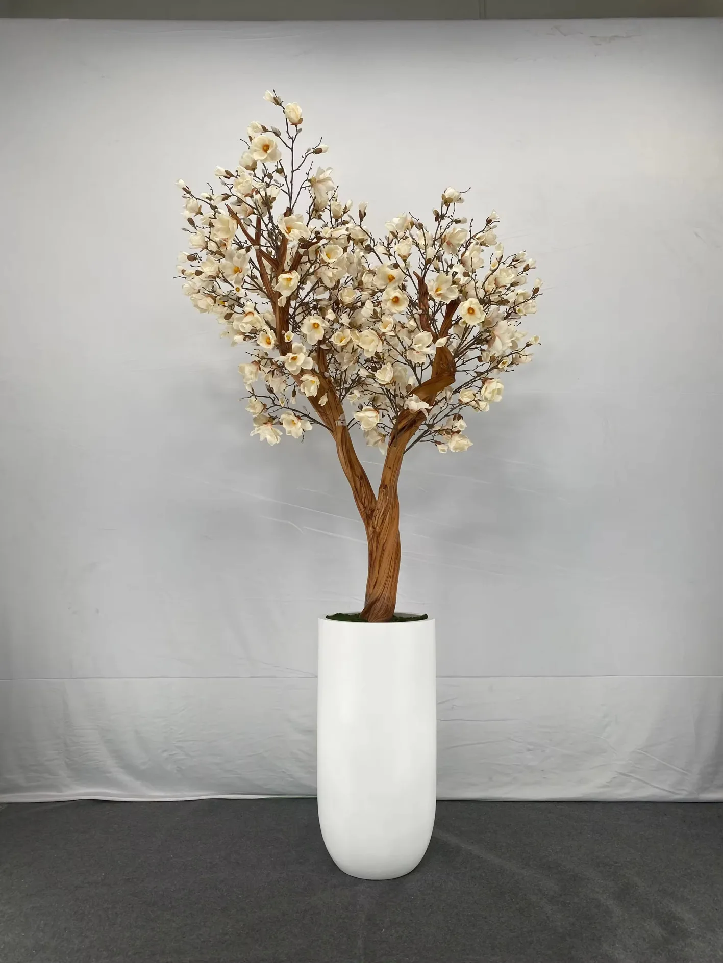 

Украшение дома ручной работы, искусственная форма, изогнутое дерево вишни.