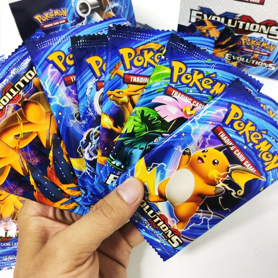 Nouveau 324 pièces cartes Pokemon évolutions soleil et lune unifiée brillant Booster boîte à collectionner Tradiner jeu de cartes jouet pour les enfants ﻿