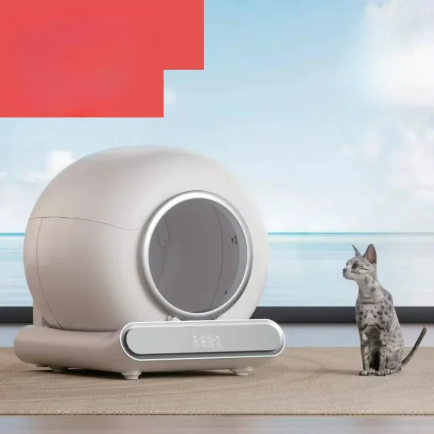 

Customizable new model best-selling automatic intelligent self-cleaning cat trash can smart cat toilet with sensor
