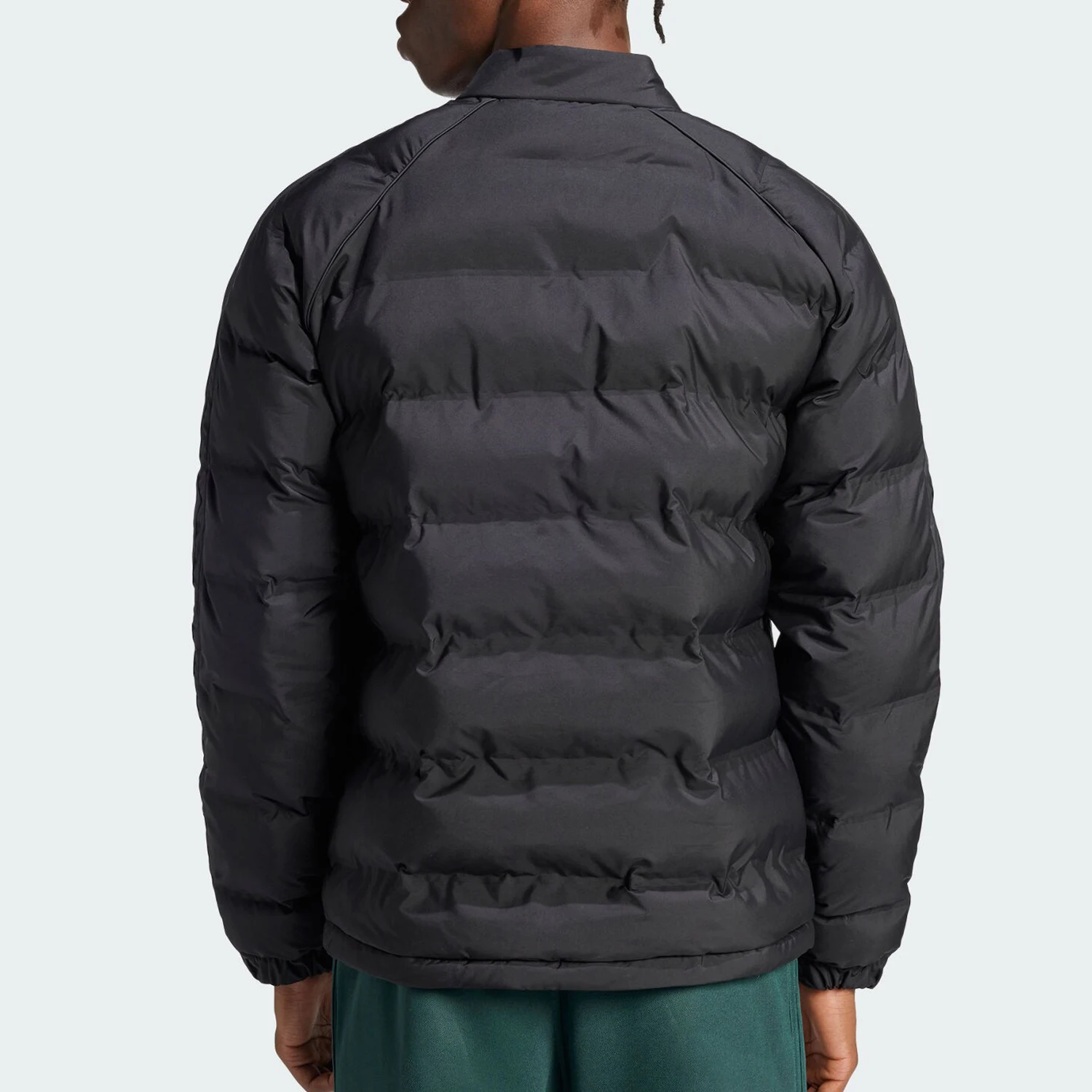Adidas genuine clover men's classic warm sports stand up collar cotton jacket IZ1841