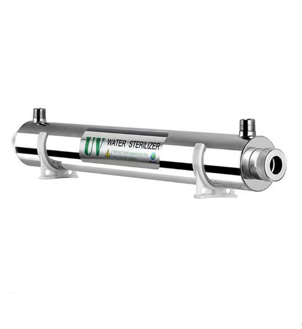304-stainless-steel-6gpm-uv-water-purifier-tap-water-sterilizer-ultra-violet-sterilization-uv-sterilizer-25w-chinese-lamp-tube