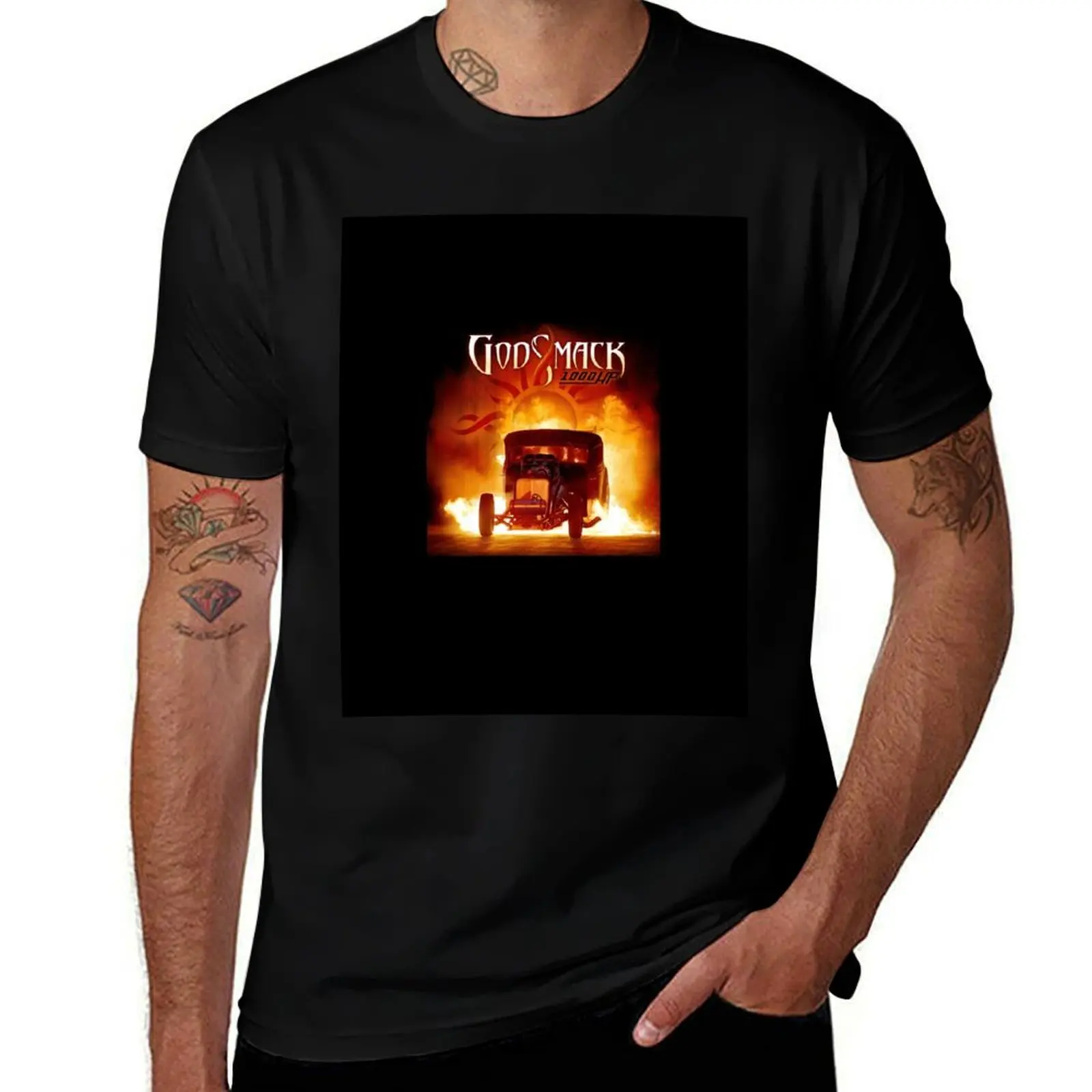 

Godsmack T-Shirt cheap stuff Short sleeve tee gifts for boyfriend slim fit t shirts for men