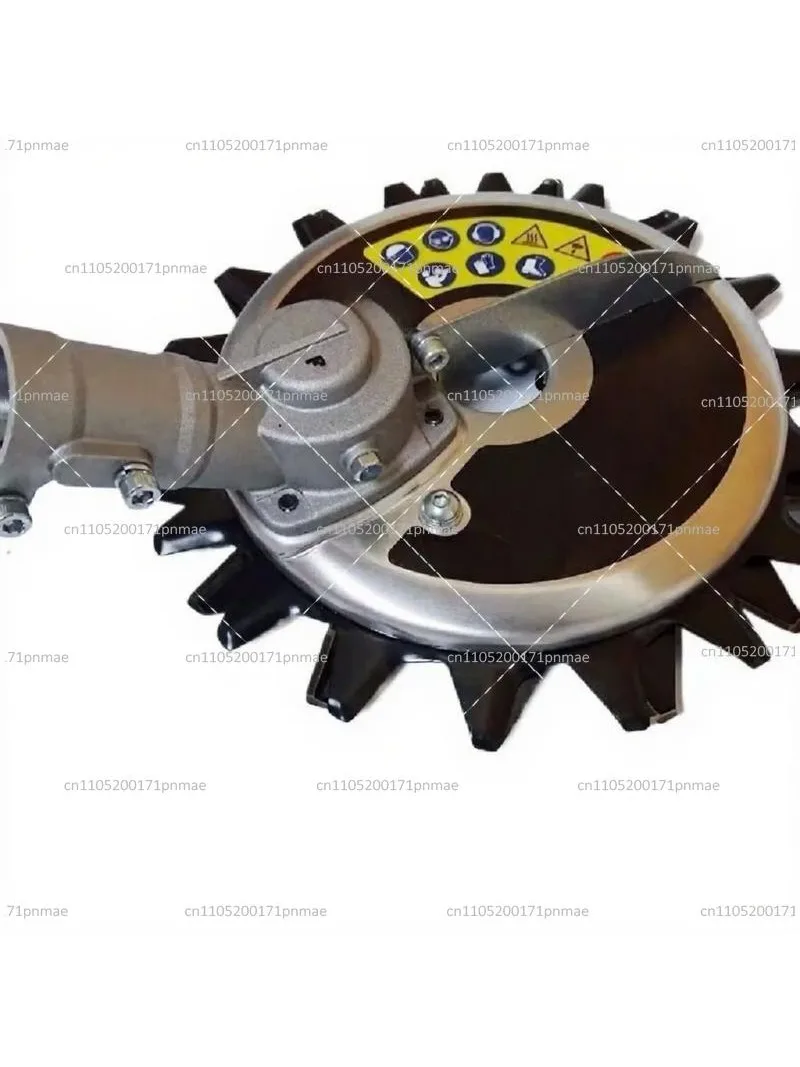 Rotary Scissors Lawn Mower Attachment for Brush Cutter, 26x9 Gearbox Power Tool