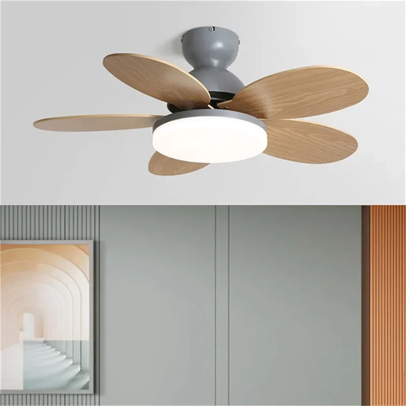 TEMAR Modern Fan Light LED Luxury Living Room Restaurant Bedroom Children's Room Ceiling Fan Light Remote Electric Fan Light
