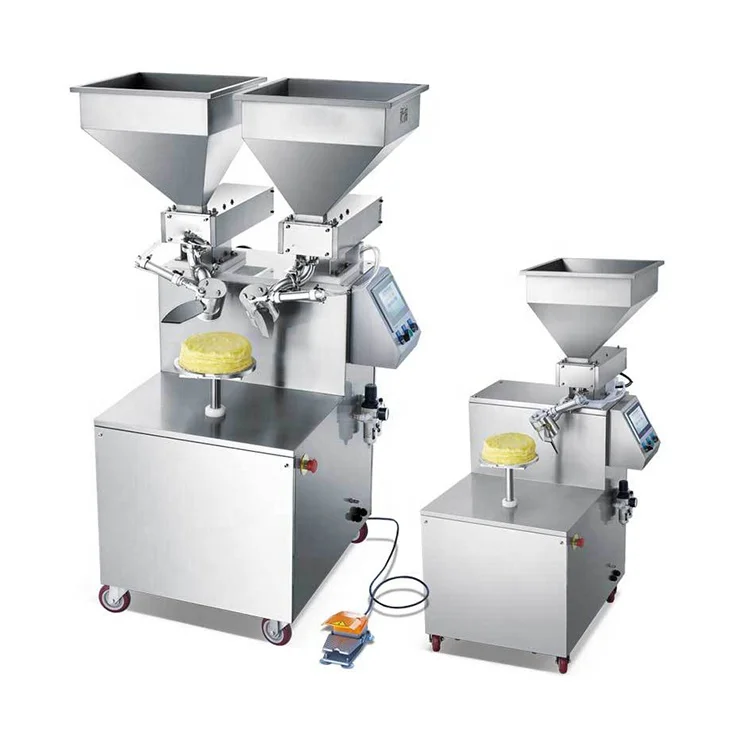 Factory Decorating Cakes Pastry Coating Depositor Machine Cream Cake Spreading Cake Cream Decoration Machine