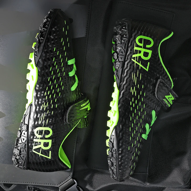 Neue Fußballschuhe für Herren und Kinder, Professionelle Rutschfeste Ultraleichte Stollenschuhe für Rasen, Fußball-Trainingsschuhe, Dropshipping – Detail 25