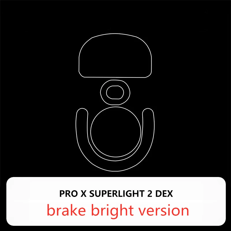 1 Set Ultraglide Mouse Skates For Logitech G PRO X Superlight 2 DEX GPW 4th Generation Control Speed Feet ICE Glides PTFE Feet