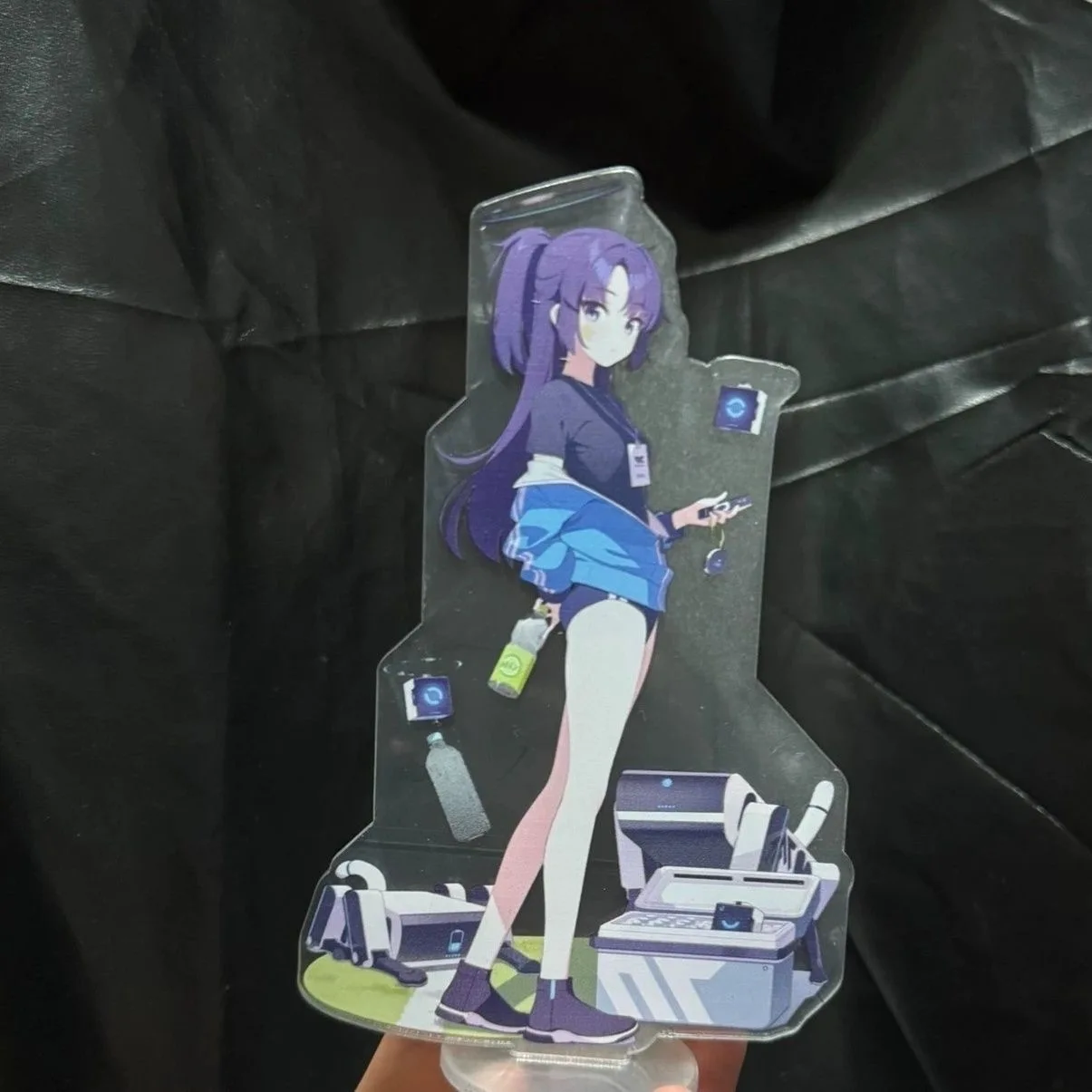 الأرشيف الأزرق: يوكا هاياس، شخصية كوسبلاي، بطاقة شفافة، لوحة أكريليك، محلية الصنع