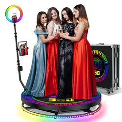 360 Degree Photo Booth Cheap Rotating Photo Booth 360 Spinner 360 Photo Booth Automatic Rotating Selfie Party Favors For Wedding