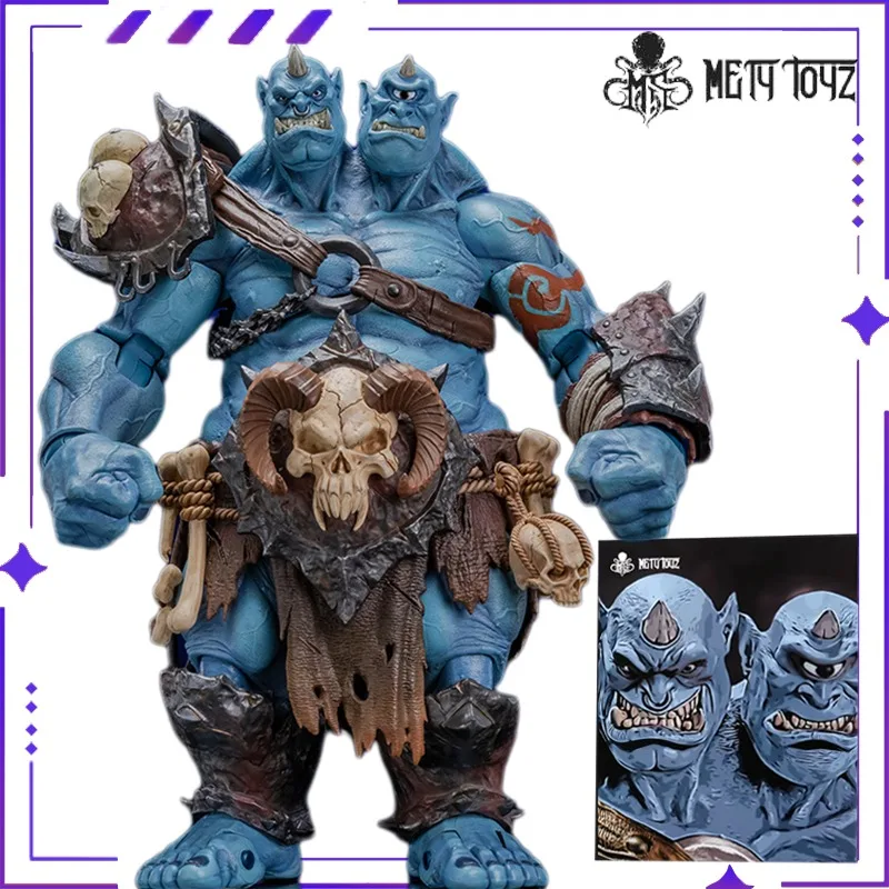 De gloednieuwe MetyToys Originele Limited Edition Skull RollerOgrus Ogre Warrior Mobiele Orc Model Speelgoed Beeldje GiftCollect Ornamenten