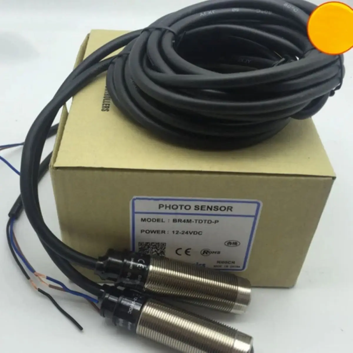 

Фотоэлектрический датчик BR4M-TDTD-P, корреляционный тип, 4 м, инфракрасные светодиоды (850 нм)