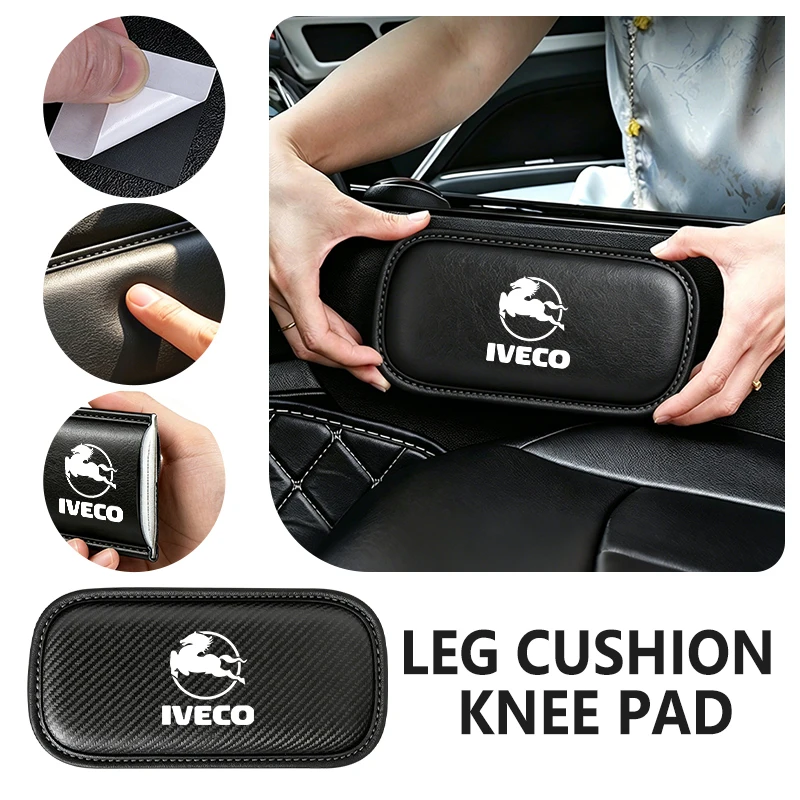 Protector universal para la rodilla de la consola central del coche, cojín de descanso para las piernas para IVECO Daily Eurocargo ‌   S-Way T-Way Stralis ‌   Powerstar ‌
