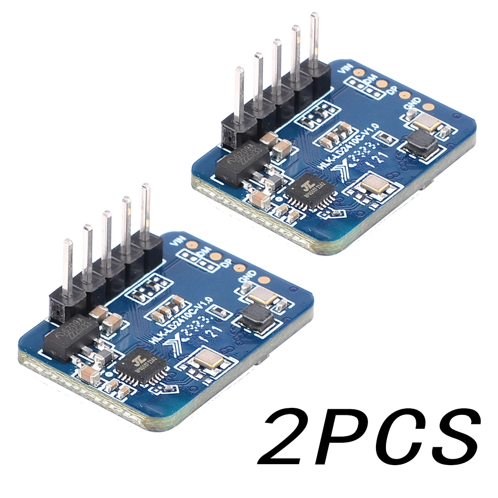 5/1pcs HLK-LD2410C 24G MmWave FMCW Millimeter Wave 5M Human Presence Status Radar Sensor Motion Detection Modul High Sensitivity