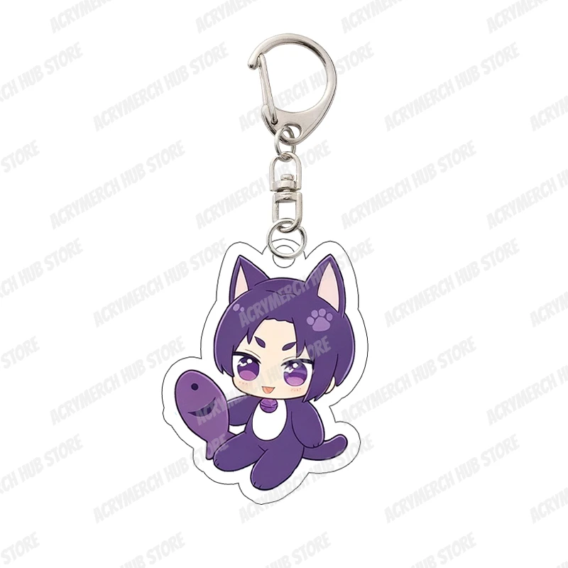 Hyoma Chigiri Reo Mikage BlueLock Acrylic Key Ring Bag Pendant Anime Cartoon Accessories Periphery Decoration Hot Birthday Gift